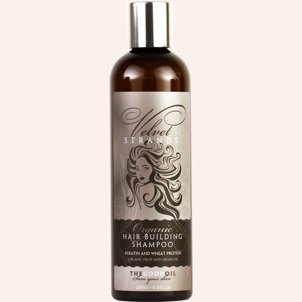 Velvet Strands Organic Hair Building Shampoo - 250 ml