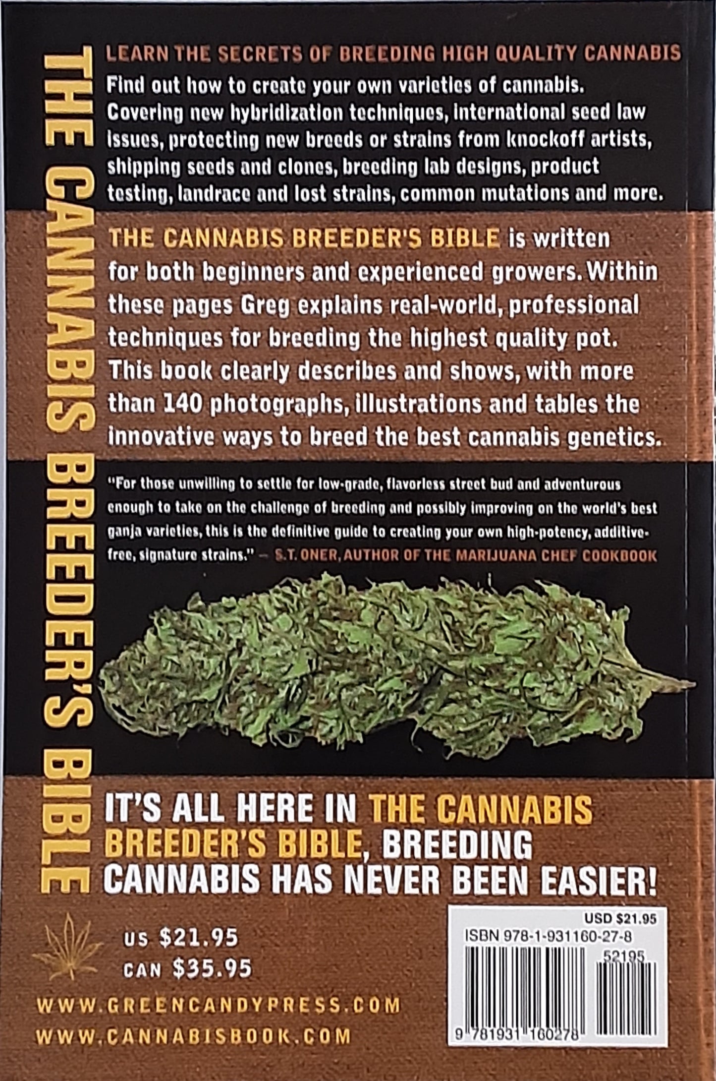 The Cannabis Breeder's Bible by Greg Green