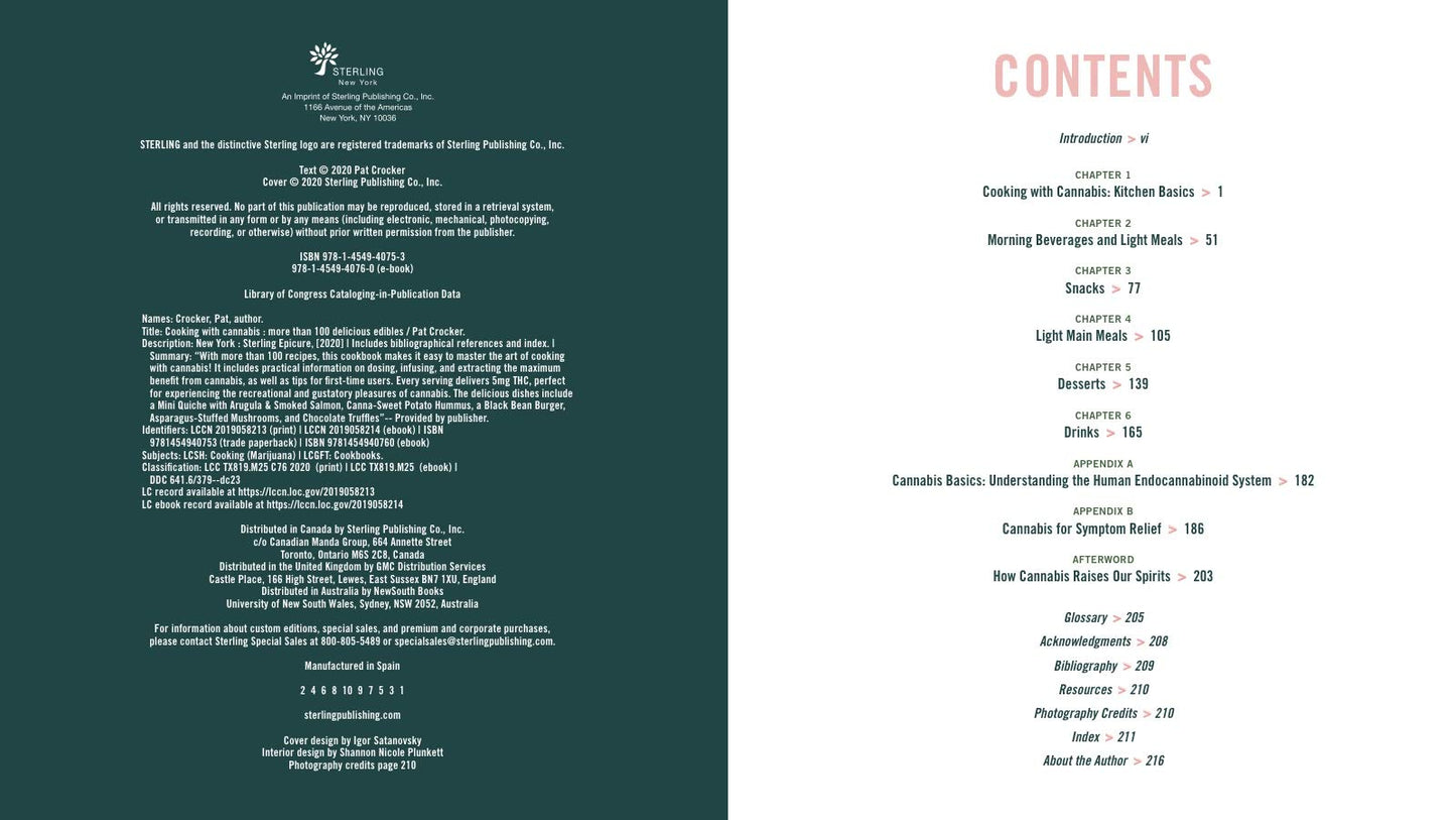 Cooking with Cannabis: More than 100 Delicious Edibles By: Pat Crocker