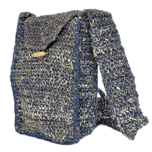 Hemp Crochet Crossbody / Shoulder Purse