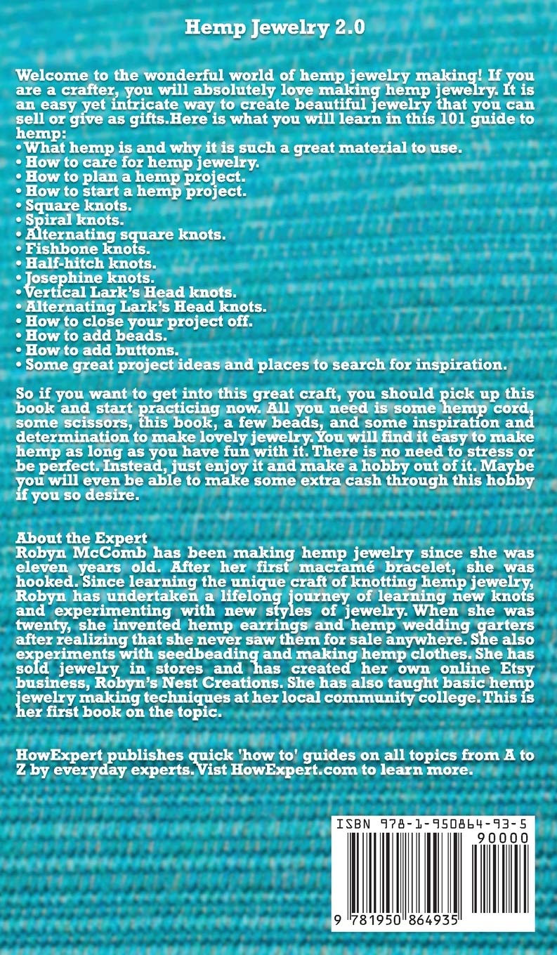 Hemp Jewelry 2.0 by Robyn McComb