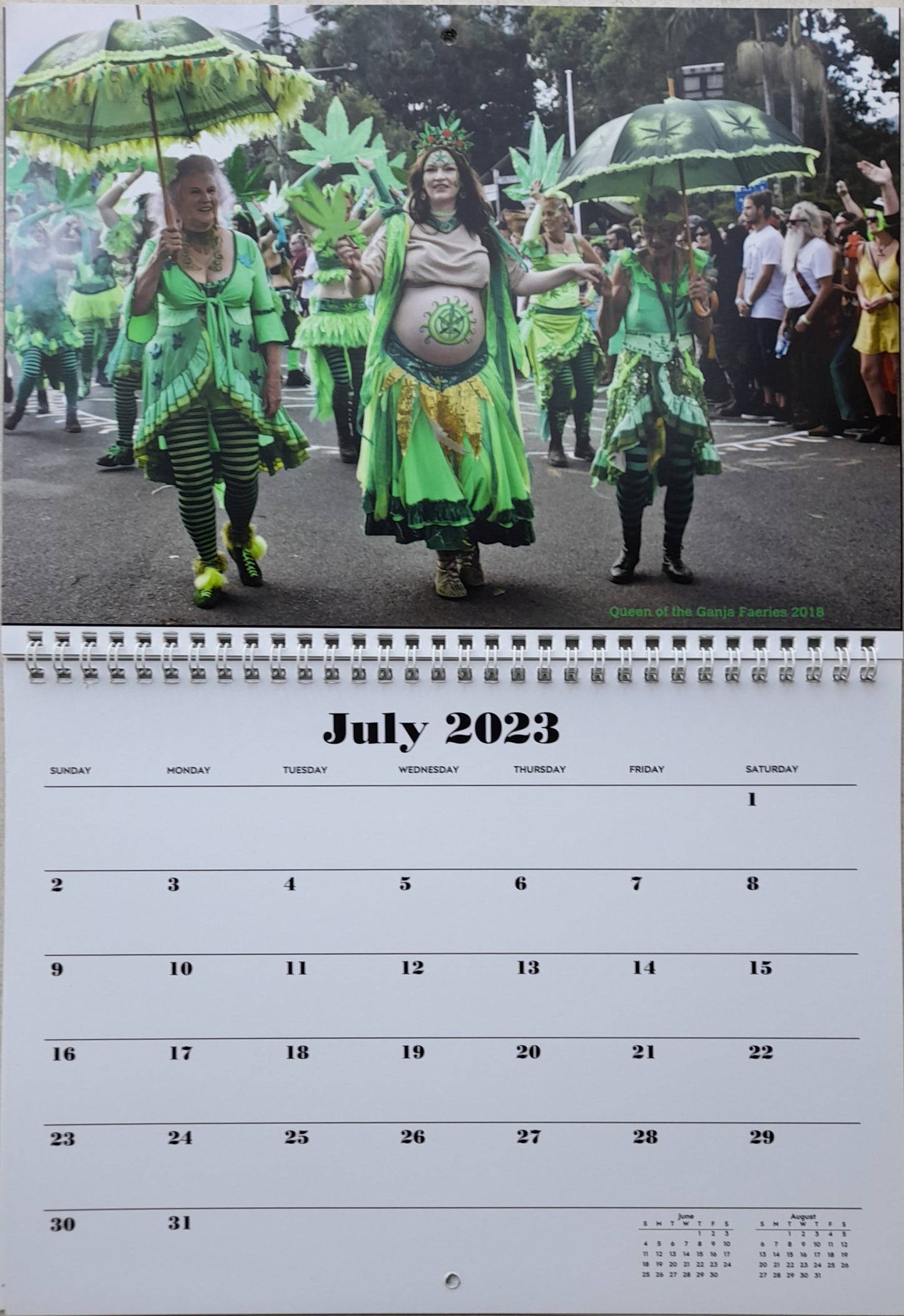 MardiGrass 2023 Calendar