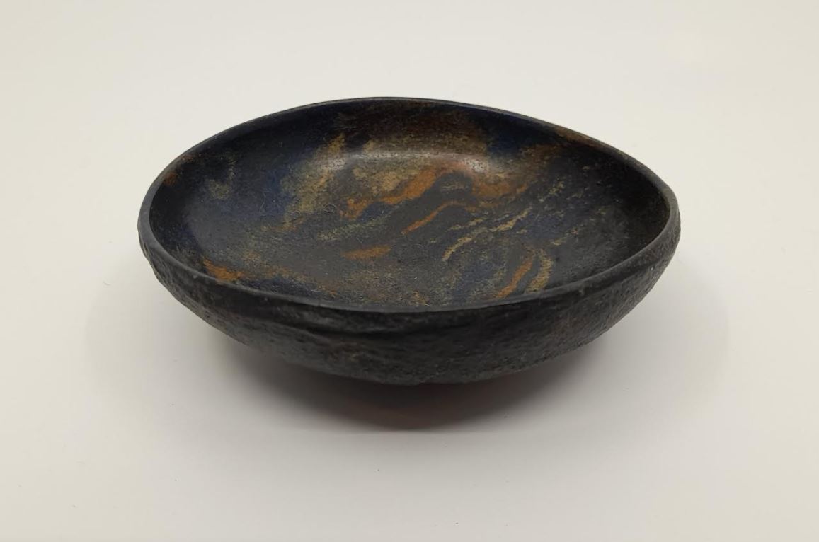Hemp Bowl - Blue Marbled Pattern – Nimbin Hemp Embassy