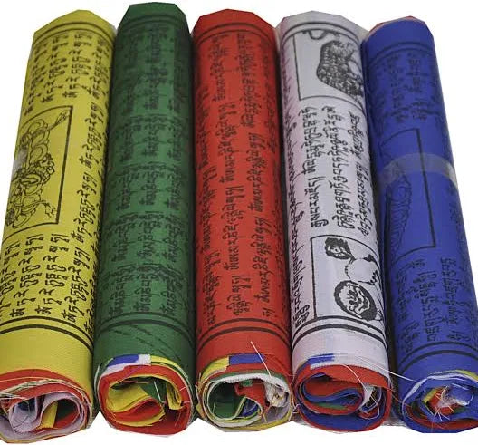 Tibetan Prayer Flags - set of 5