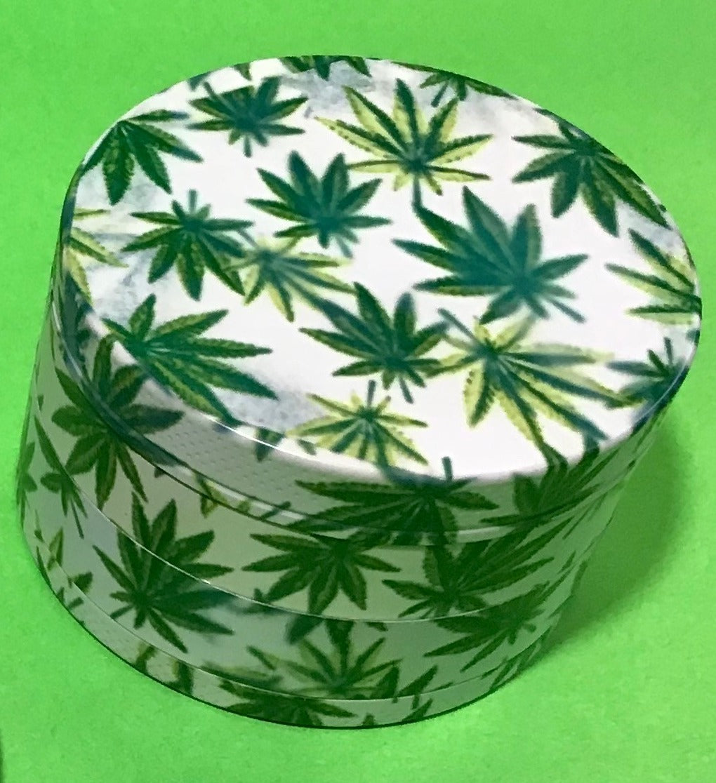 Leaf Design Stone Age 4-Piece 60mm Grinder