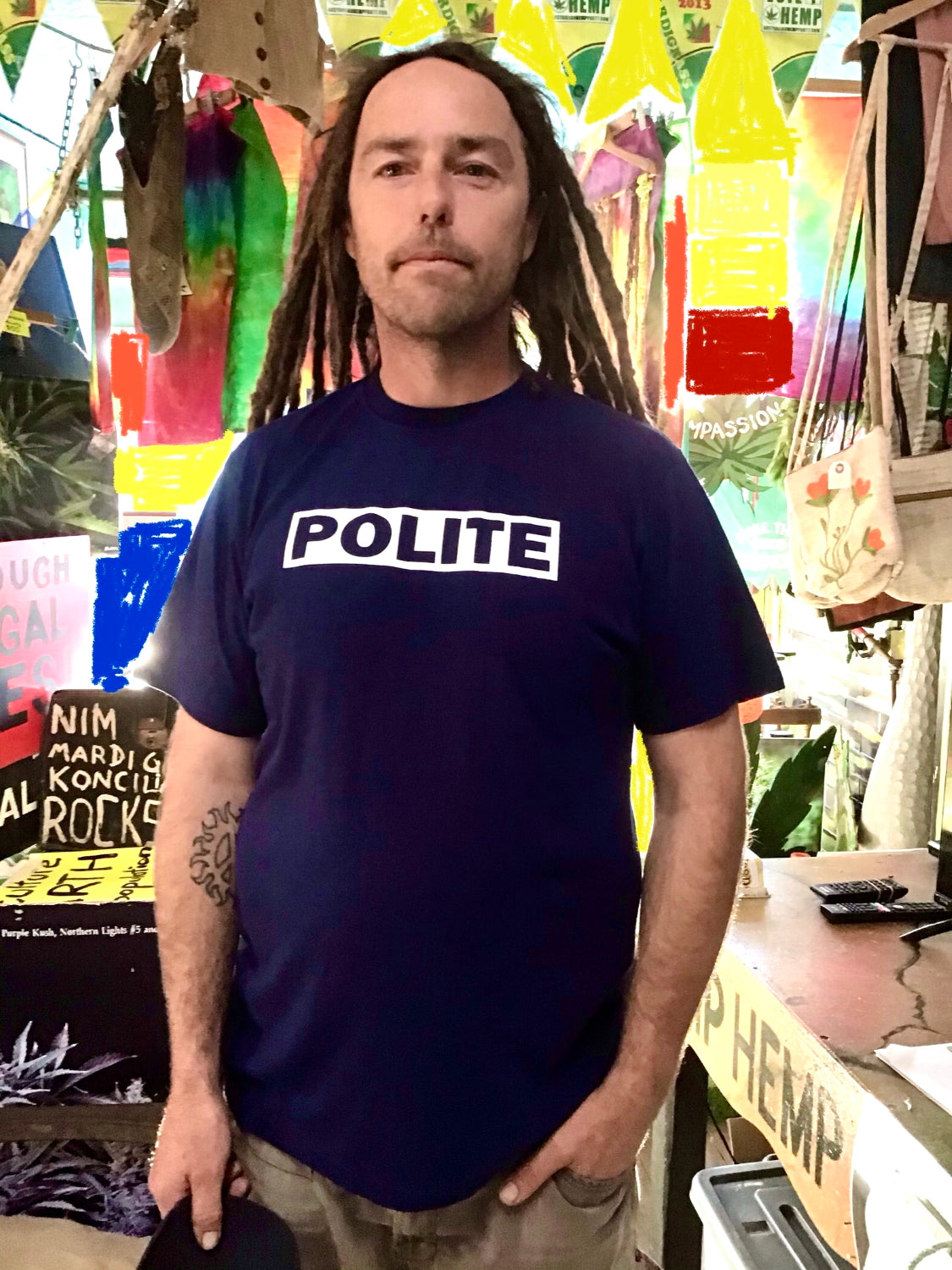 Classic Fit Hemp T Shirt - Polite Force