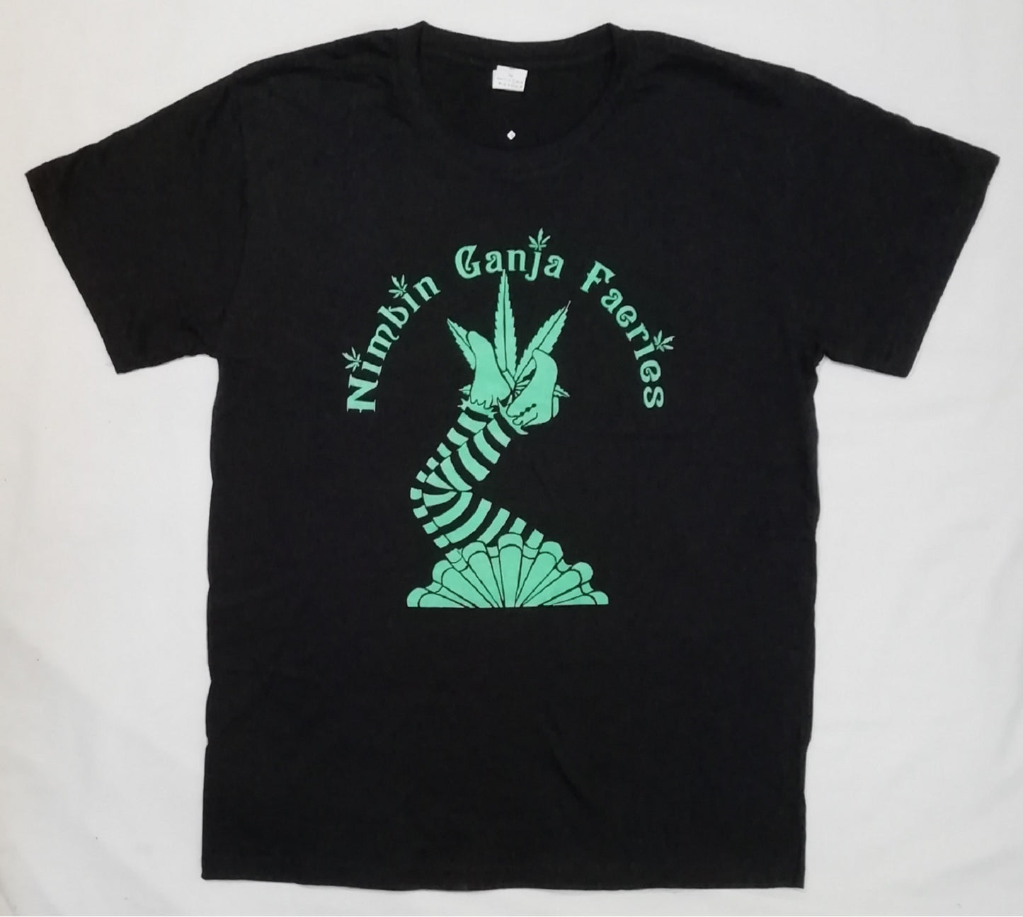 Cotton Short Sleeved T Shirt / Nimbin Ganja Faeries