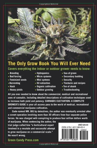 Cannabis Cultivation A Complete Grower's Guide by Mel Thomas