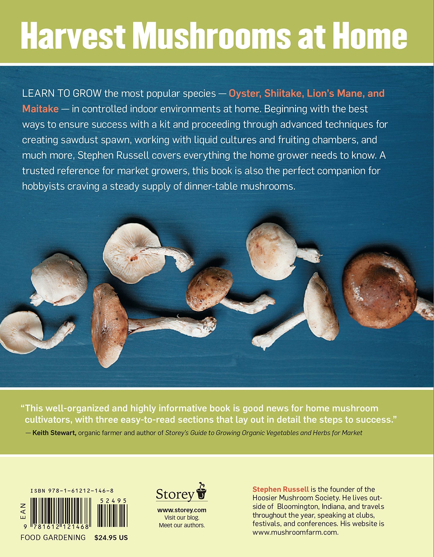 The Essential Guide to Cultivating Mushrooms by Stephen Russell