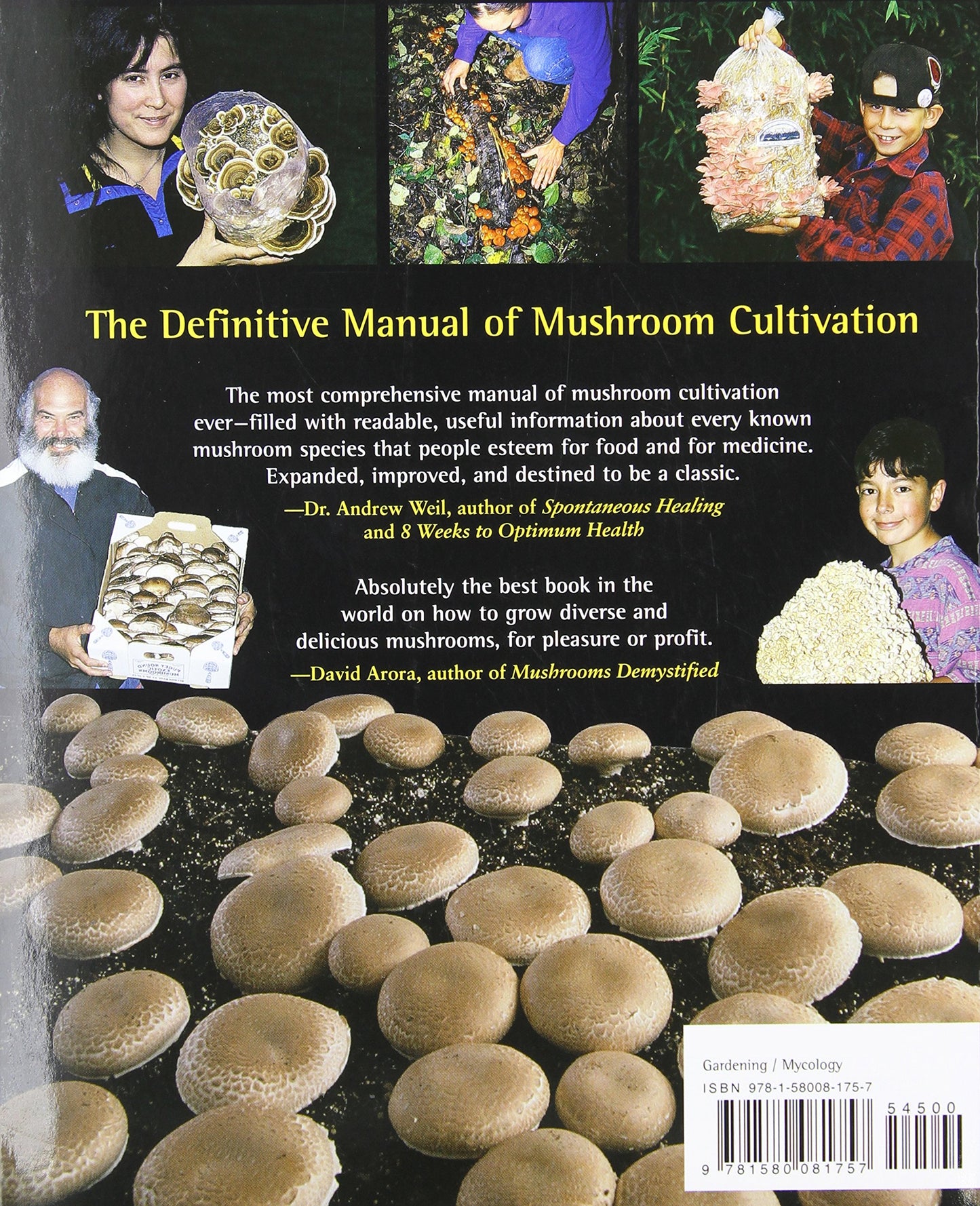 Growing Gourmet and Medicinal Mushrooms by Paul Stamets