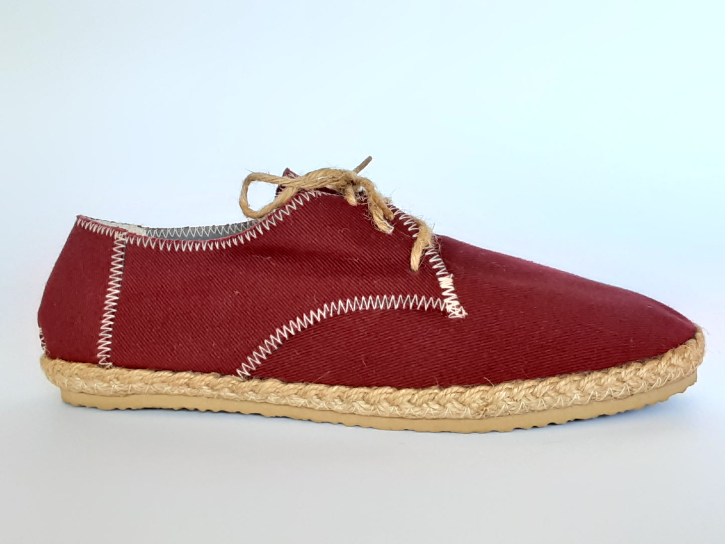 Hemp Handmade Shoes / Red