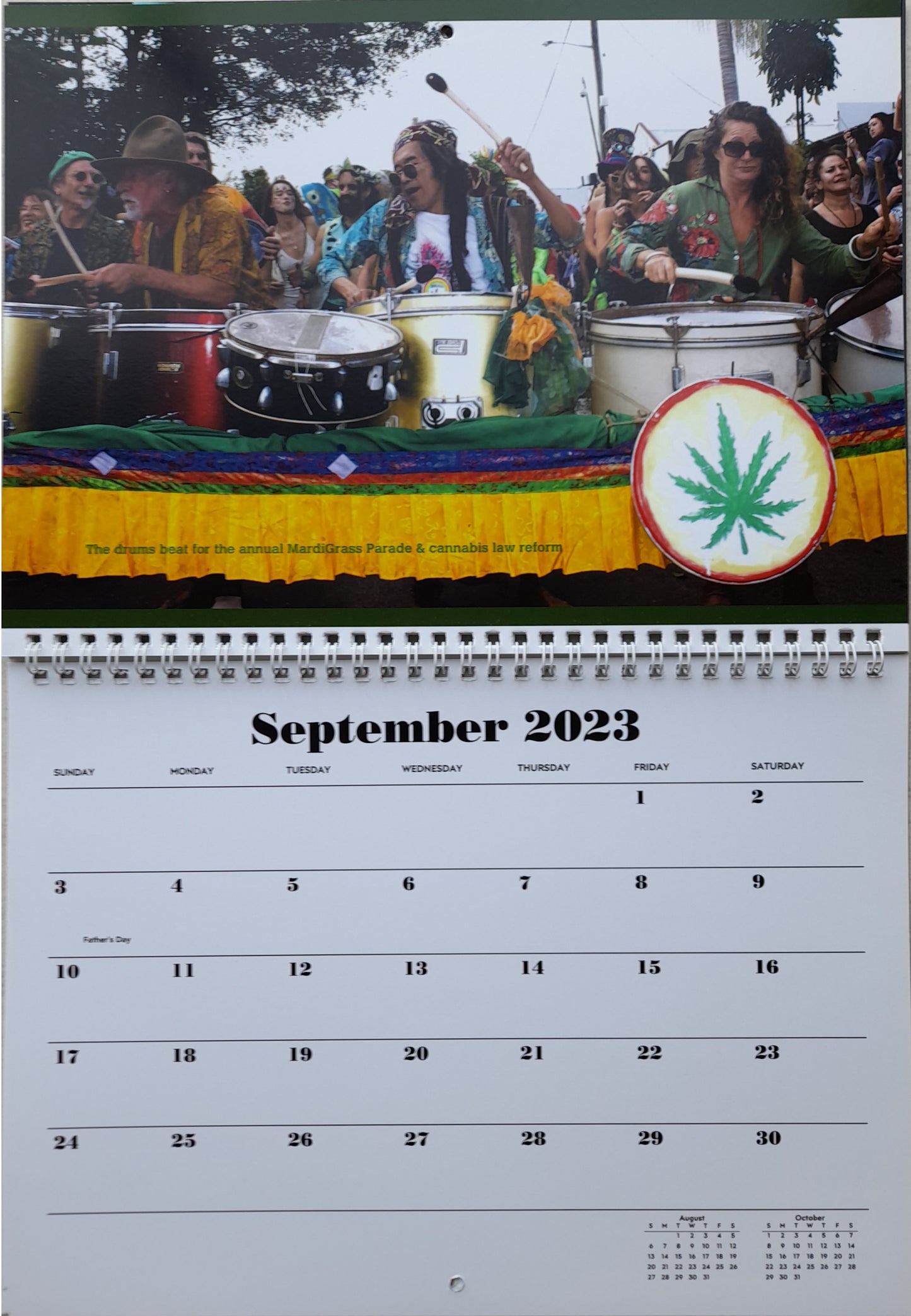 MardiGrass 2023 Calendar