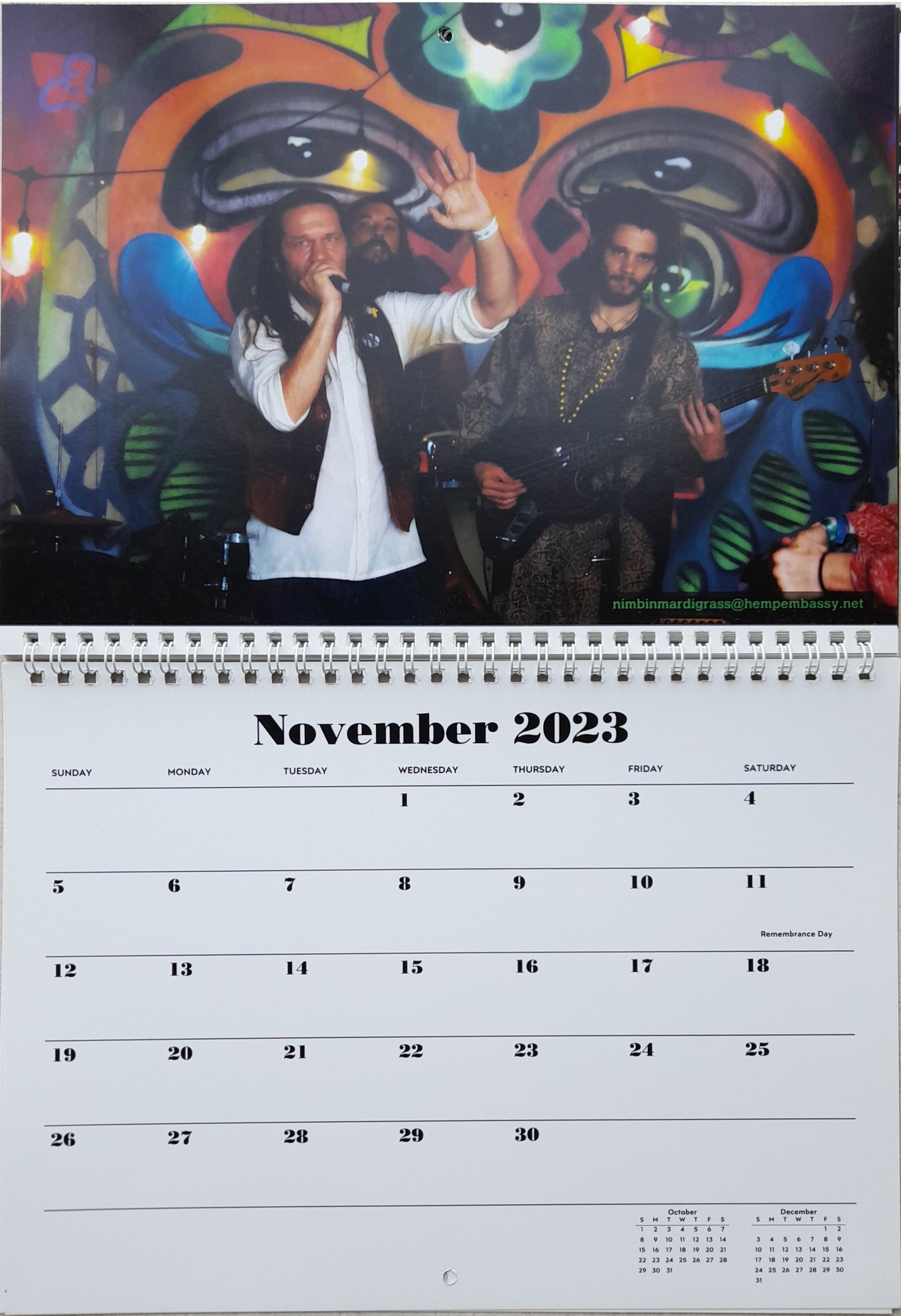 MardiGrass 2023 Calendar