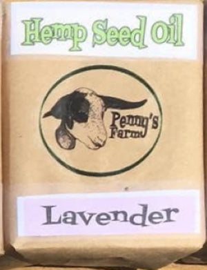Goat Milk & Hemp Seed Oil Soap / Lavender