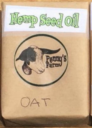 Goat Milk & Hemp Seed Oil Soap / Oat