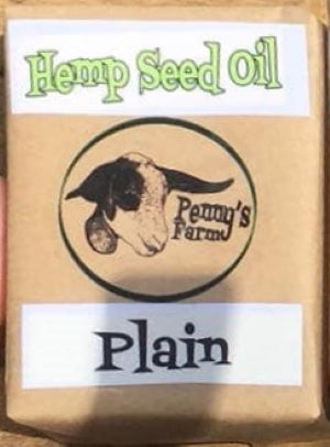 Goat Milk & Hemp Seed Oil Soap / Plain