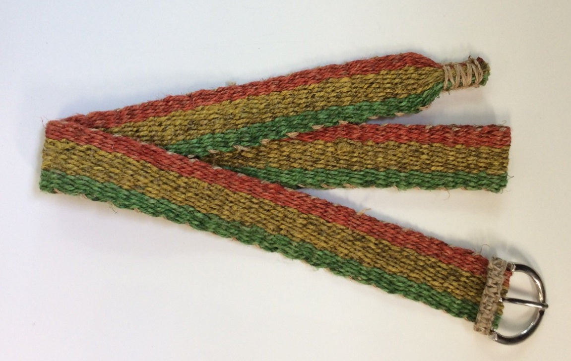 Hand Woven Hemp Free-size Belt