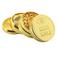 Gold 3-Piece 50mm Grinder