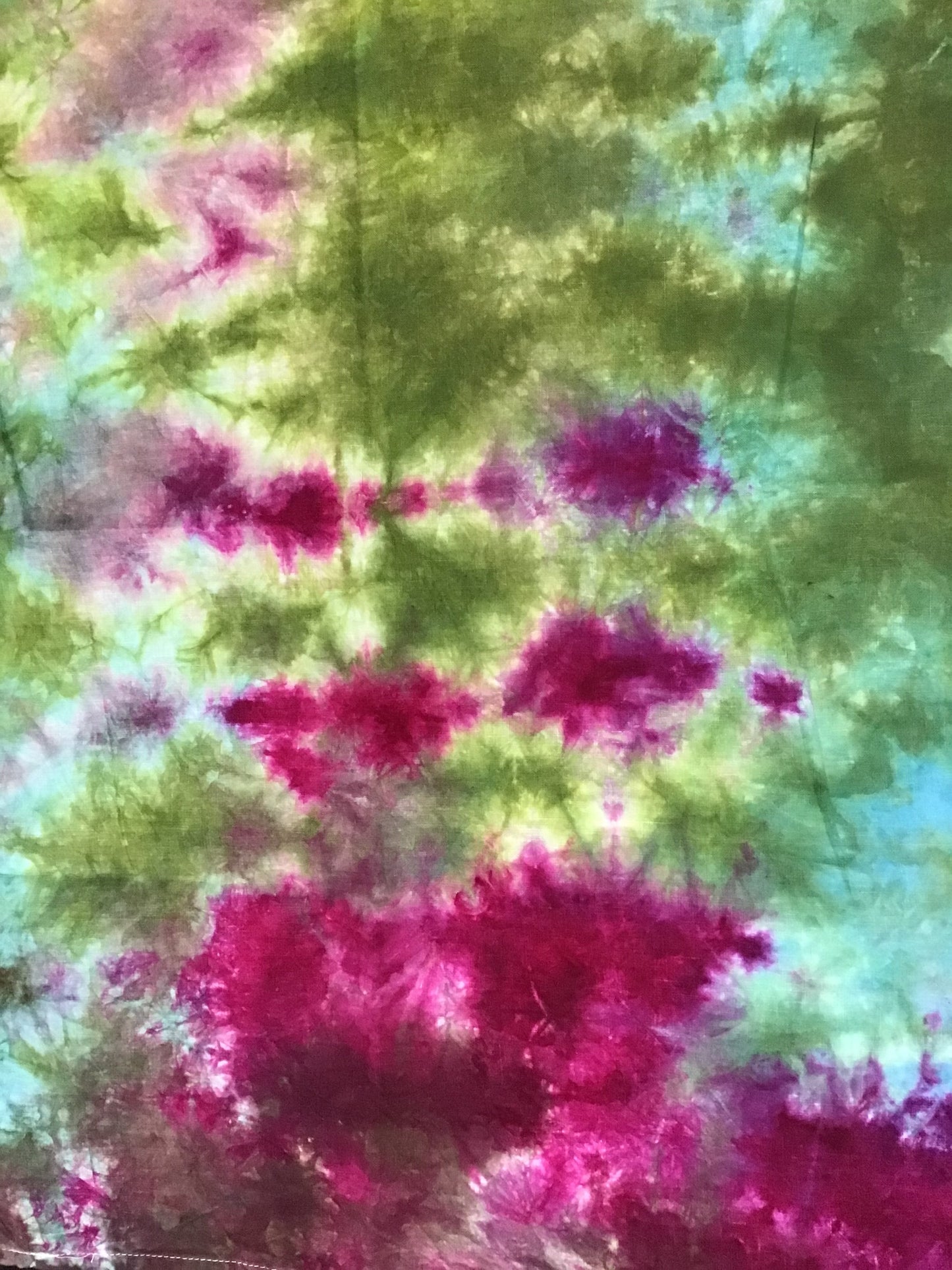 Tie-Dyed Hemp Tea Towels