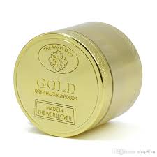 Gold 3-Piece 50mm Grinder